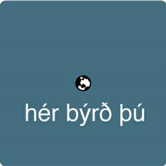 Hér býrð þú - heimurinn